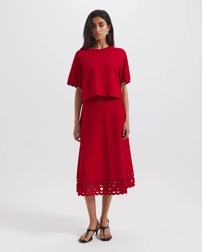 SABA - Mia Milano Cut Out Skirt