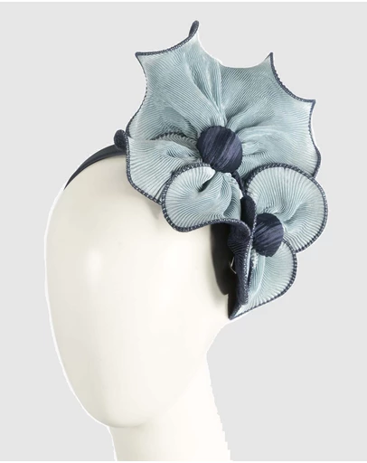 Max Alexander - Blue Racing Fascinator