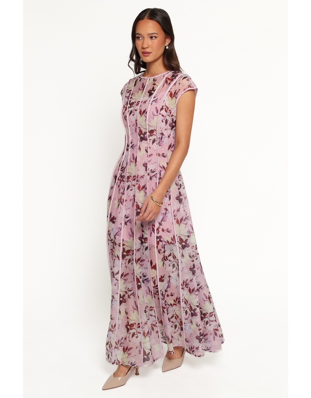 Petal & Pup - Livio Maxi Dress - Lilac Floral