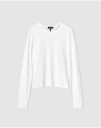 rag & bone - Luca Jersey Slim Long Sleeve Tee