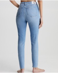 Calvin Klein Jeans - High Rise Super Skinny Ankle Jeans