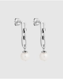 Najo - Clair de Lune Silver Earrings