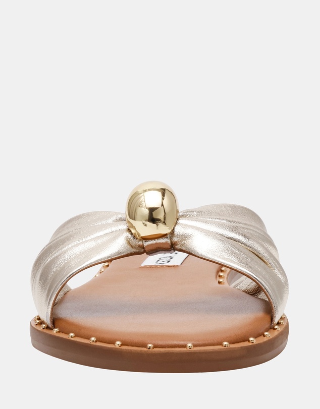 Steve Madden - Dipsy-Cn Gold Sandals