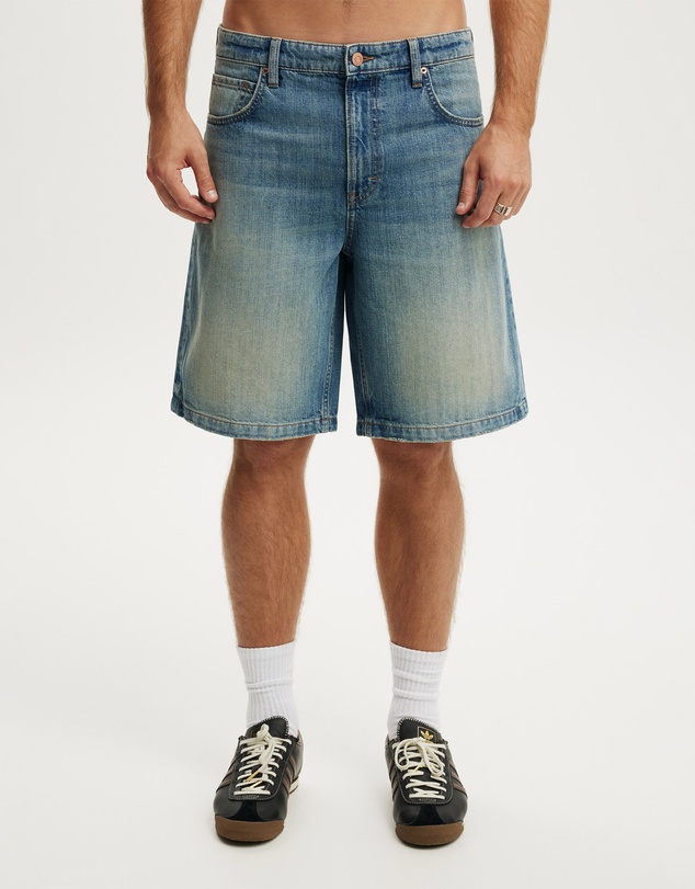 Cotton On - Baggy Denim Short