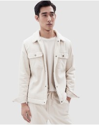 UNISON - Cord Sherpa Jacket