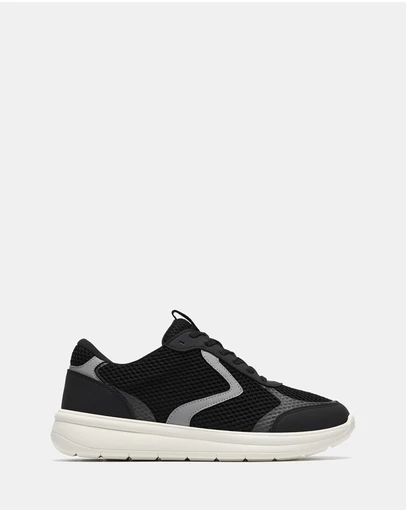 Clarks - Ezrinn Tie Black Combi