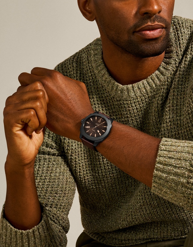 Fossil - Fossil Machine Brown Watch FS5972