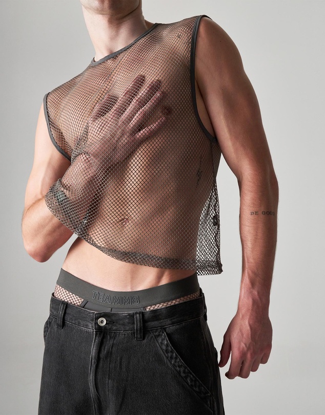 TEAMM8 - Edge Net Muscle Tank