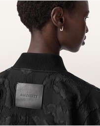 AllSaints - Bayse Oversized Bomber Jacket