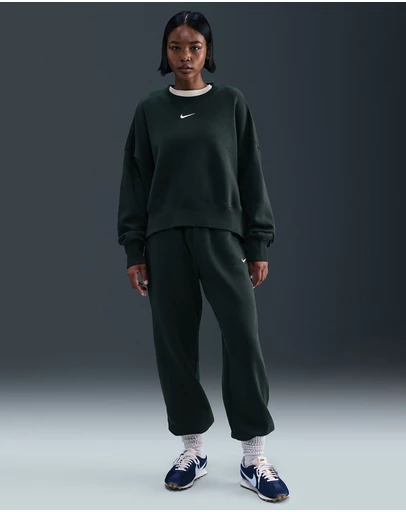 Nike - Sportswear Phoenix Fleece Over-Oversized Crew-Neck Sweatshirt