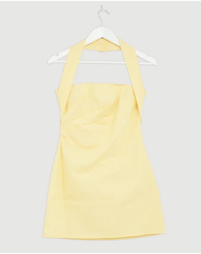 Revibe - Repaired SNDYS Romi Halterneck Mini Dress - AU 8