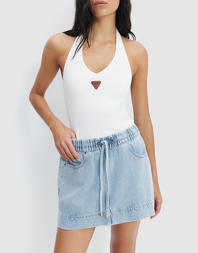 Aje Studio - Cowrie Halter Tank