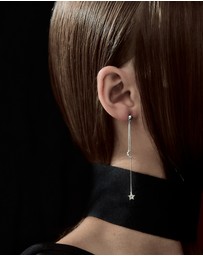 Karen Walker - Moon & Star Pendulum Earrings