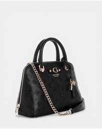 GUESS - Logo Dita Dome Satchel Bag