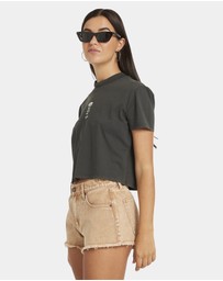 Volcom - Womens Oz Dial Crop T-Shirt