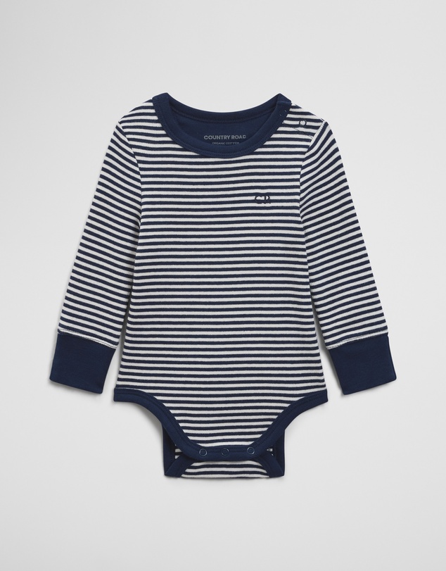 Country Road - Long Sleeve Rib Bodysuit
