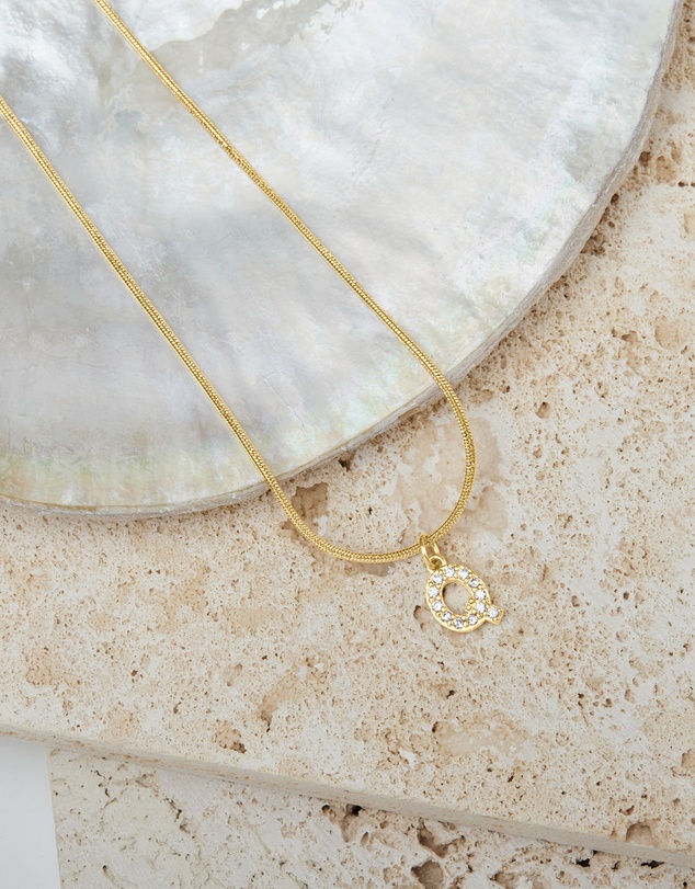 Pastiche - Initial Q Necklace