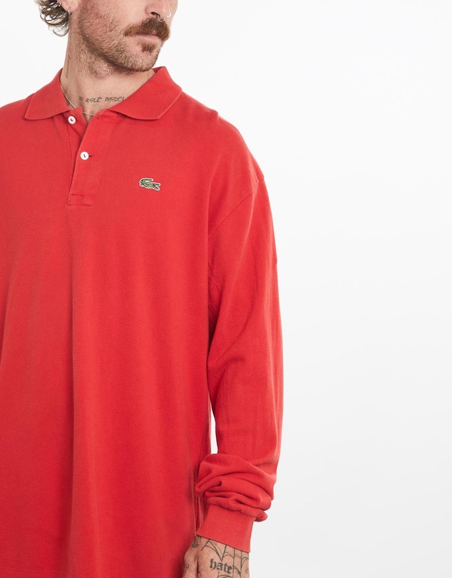 Vintage by The Real Deal - Pre Loved - Vintage Lacoste Long Sleeve Polo Shirt