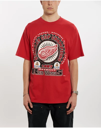 Vintage by The Real Deal - Pre Loved - 1997 NHL Detroit Red Wings Tee