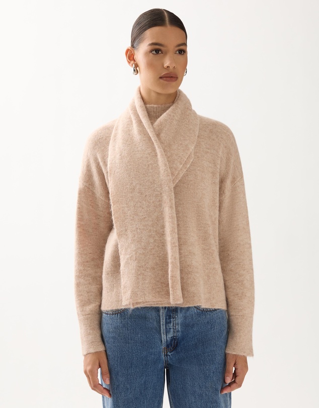 Minima Esenciales - Neva Alpaca Wool Blend Scarf Knit