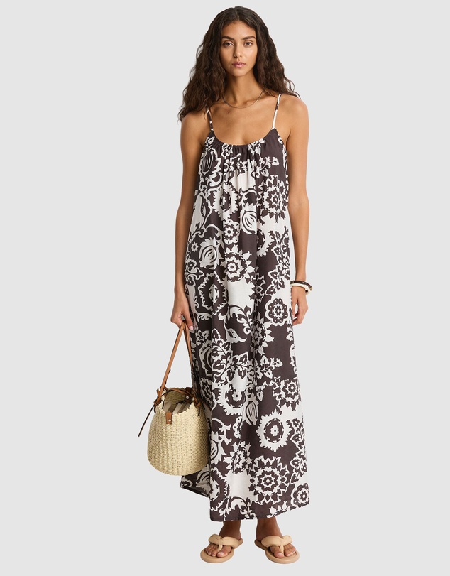 Sea Level Australia - Kastello Tie Back Maxi Sundress