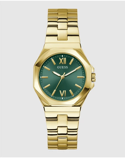 GUESS - Guess Ladies Gold Tone 34mm Analogue Watch