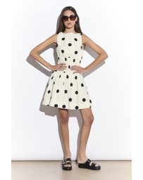 Glamorous - Smocked Waist Mini Dress
