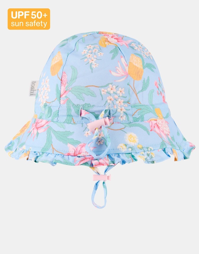Toshi - Bell Hat Matilda Waratah Sky - Extra Small
