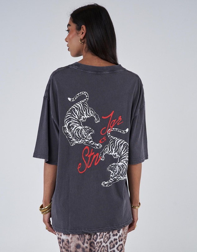 JGR & STN - Tiger Oversized Tee