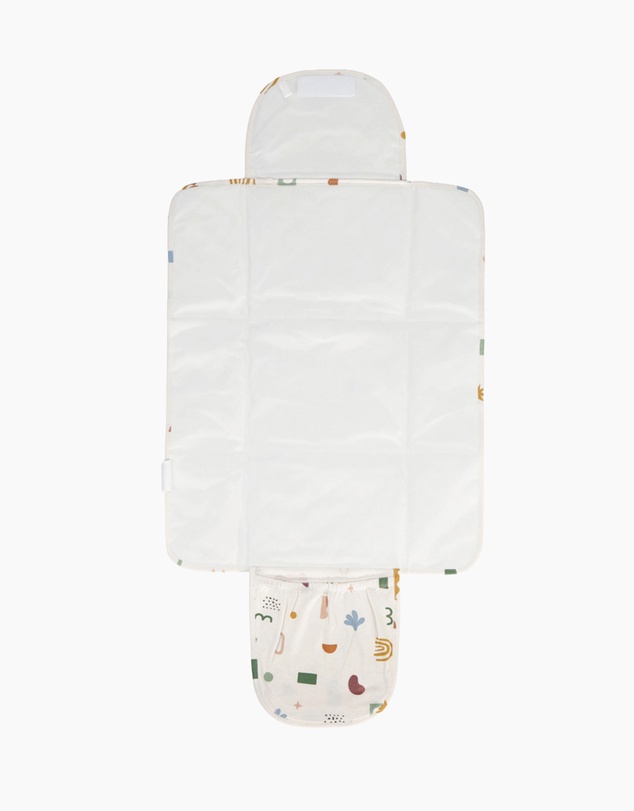 Living Textiles - Waterproof Travel Change Mat - Geo Mod
