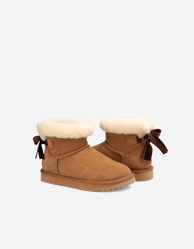 Ozwear Connection Uggs - Ugg Mina Ribbon Mini Boot