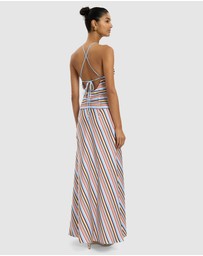 With Harper Lu - Halter Maxi Dress