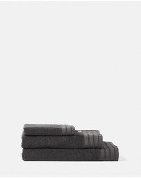 Linen House - Marley Charcoal Towel Collection