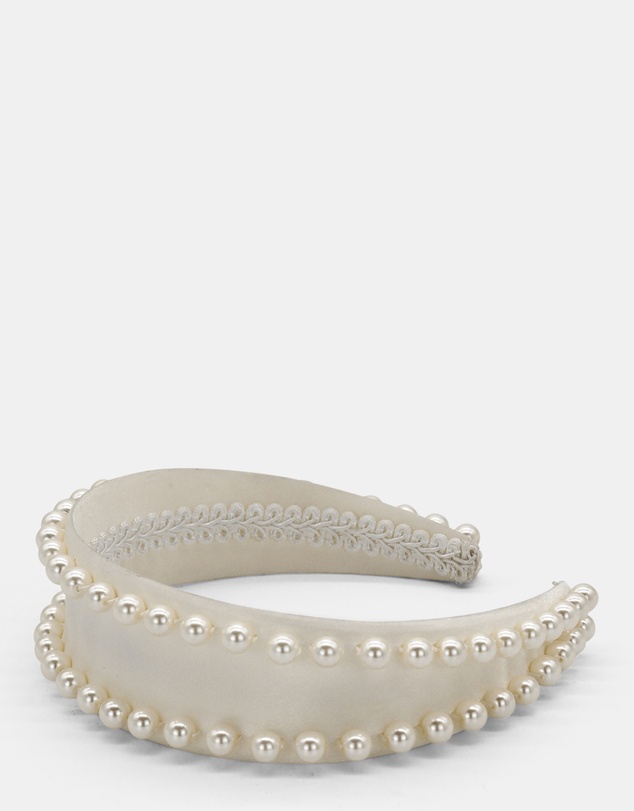 Morgan & Taylor - Raleigh Headband in White