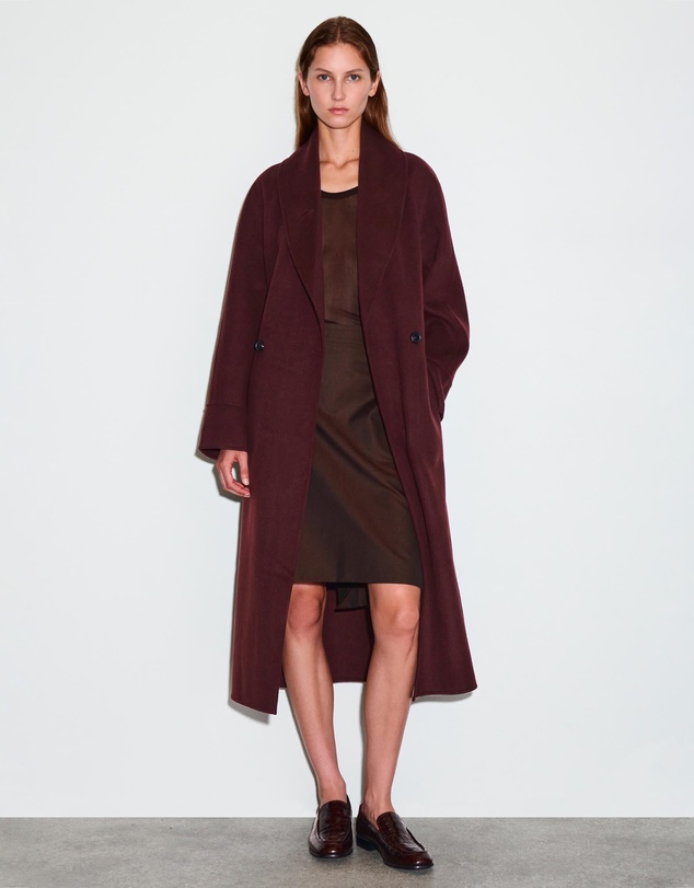 COS - Shawl Double Coat