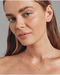 Michael Hill - Mini Diamond Solitaire Necklace in 10kt Yellow Gold
