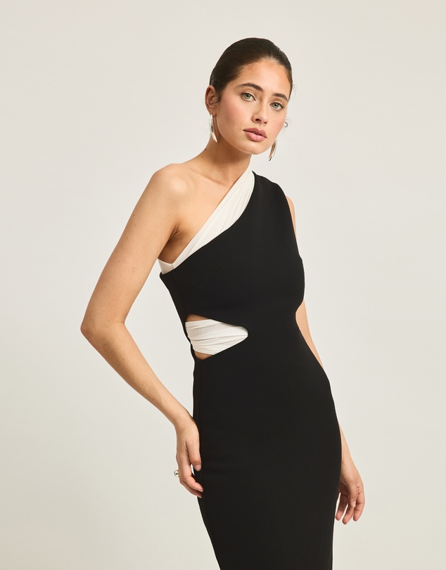 TOJHA - Tabitha Dress - Black White