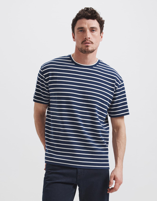 SABA - Rafe Heavyweight Stripe Tee