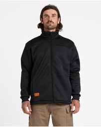 Volcom - Mens Volcom Workwear Bonded Zip Fleece Jacket