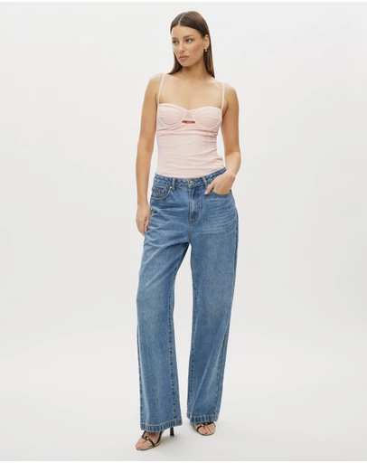 Lover - Clara Bustier Mesh Top
