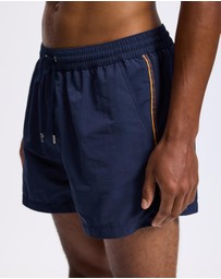 Paul Smith - Swim Shorts With Artist Stripe Trim