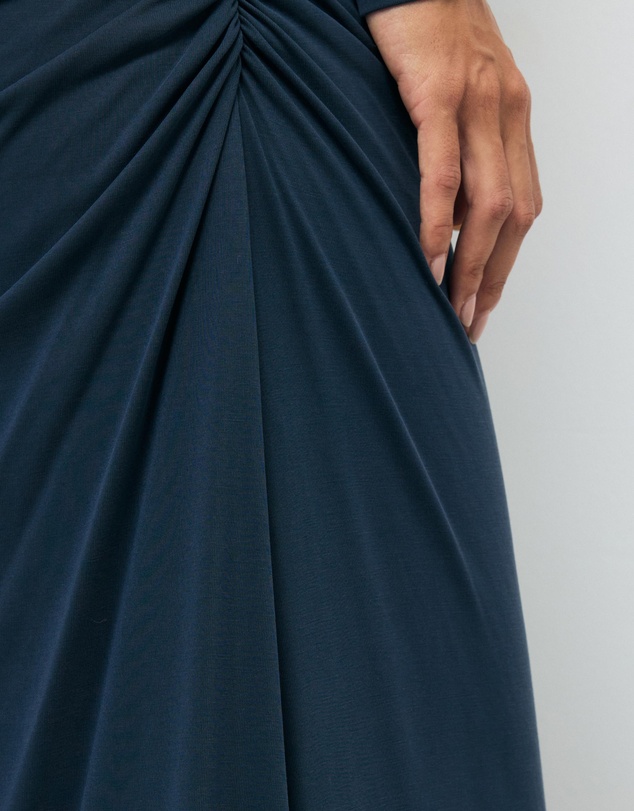 AERE - Ida Cupro Maxi Skirt