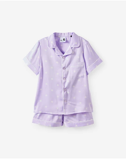 Cotton On Kids - Lullaluxe Short Sleeve Pj Set