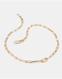 THOMAS SABO - THOMAS SABO Connect Charm necklace paperclip Gold