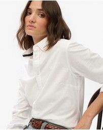Superdry - Slim Oxford Long Sleeve Shirt