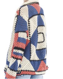 THE TALES - Hand Knitted Crochet Cardigan