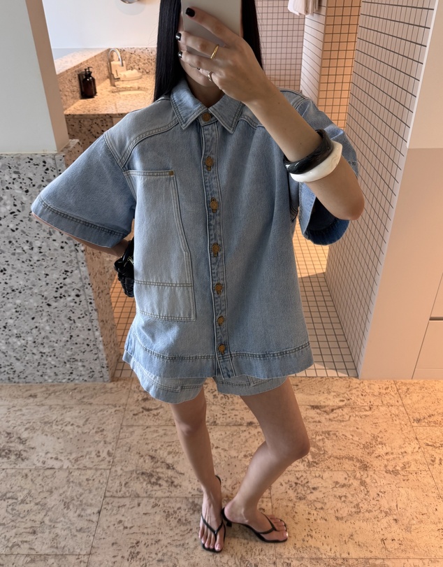 KIVARI - Florence Denim Shirt
