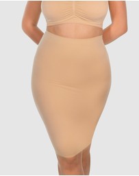 B Free Intimate Apparel - High Waist Slip Skirt