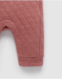 Purebaby - Quilted Overall -Kids-Babies