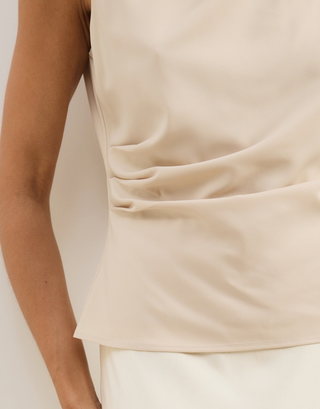 Atmos&Here - Veya Sleeveless Draped Top